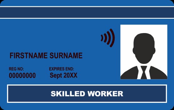 Blue Card — Skilled Worker Card
