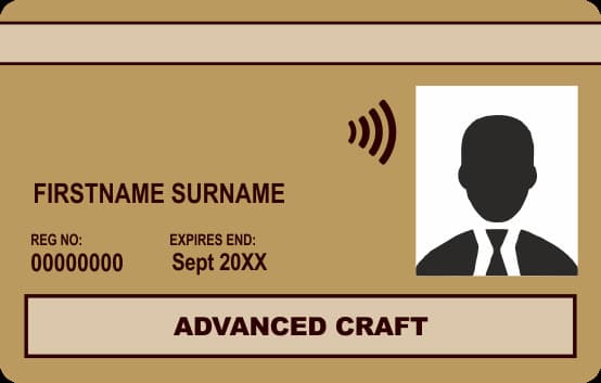 Gold Card — Advanced Craft Card