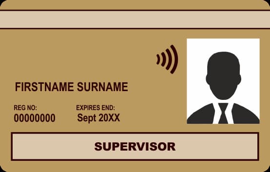 Gold Card — Supervisor Card