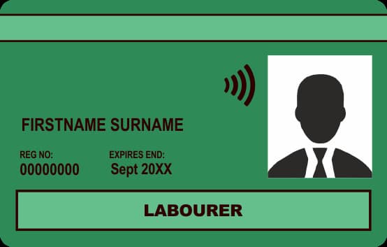 Green Card — Labourer Card